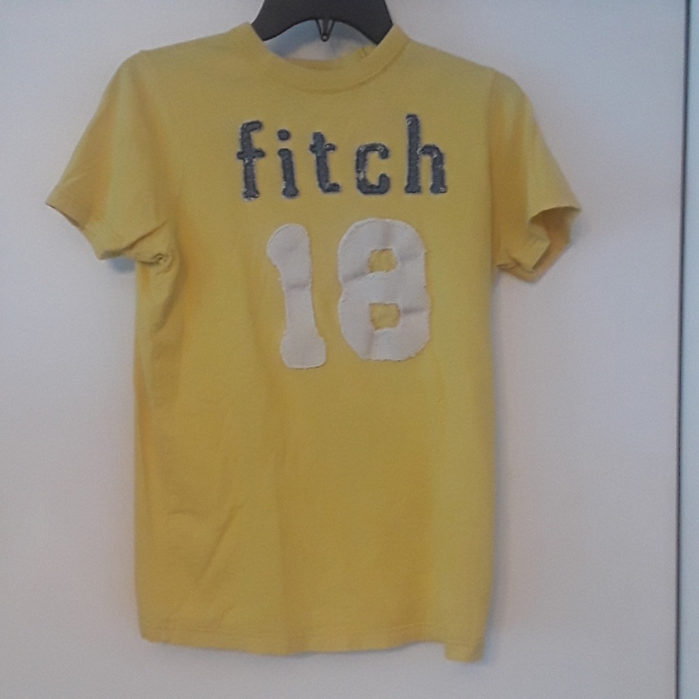 Abercrombie Yellow Youth XLarge Shirt